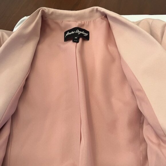 Sandra Angelozzi Ladies Blush Pink Jacket Size 42, NWT - Picture 2 of 4
